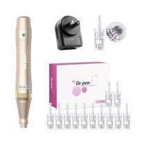 Caneta Derma Roller Sem Fio Ultima M5 12PCS Caneta Micro Para Cuidados Com a Pele Do Rosto E Corpo