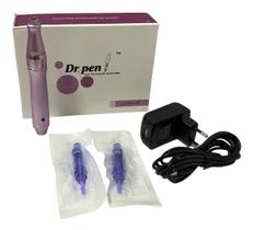 Caneta Dermapen Dr Pen M7 Iuron Rosa Original+ 2 Cartucho