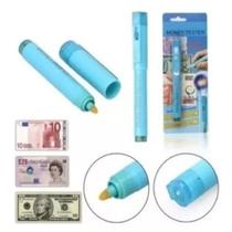 Caneta Detecta Dinheiro Falso Luz Negra Euro Pen Identificador De Cédulas Nota Falsa Caneta Detecta Dinheiro Falso Luz Negra Euro Pen Identificador De Cédulas Nota Falsa