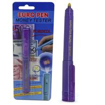 Caneta Detecta Notas Dinheiro Falsas Violeta Money Tester Caneta Detecta Notas Dinheiro Falsas Violeta Money Tester