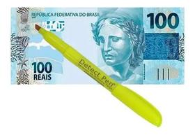 Caneta Detectora De Dinheiro Falso Detect Pen Original Testador De Notas Para Todo Tipo De Loja Caneta Detectora De Dinheiro Falso Detect Pen Original Testador De Notas Para Todo Tipo De Loja
