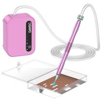 Caneta Diamond Art Davec 1500mAh USB Recarregável Rosa