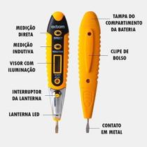 Caneta Digital Detectora de Voltagem e Corrente