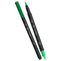 Caneta Dual Brush Pen Aquarelável CiS - Verde