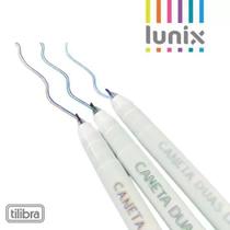 Caneta Duas Linhas Lunix Tilibra 2 Lines