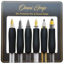 Caneta e lápis Comfort Grips Chrome Cherry Omni Grip, pacote com 6