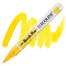 Caneta Ecoline Brush Pen Light Yellow 201