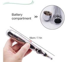 Caneta Eletrônica Acupuntura Pulsos Elétricos - Luxo