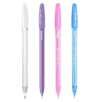 Caneta em Gel Cis Trigel 0.8mm C/ 4 Cores Pastel Caneta em Gel Cis Trigel 0.8mm C/ 4 Cores Pastel