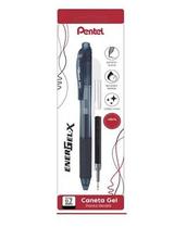 Caneta Energel-X Retrátil 0,7Mm Tinta Preta C/ Refil Sm/Bl107-Ar