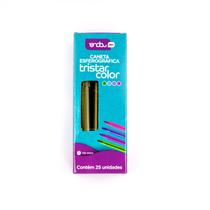 Caneta Esf. Tristar Color 1.0mm Onda CX/25