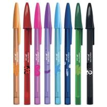 Caneta esfer. jet lux 2808000 c/ 8 cores - cores vibrantes Caneta esfer. jet lux 2808000 c/ 8 cores - cores vibrantes