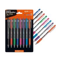 Caneta Esferográfica 0.7 Colorida Tip Click - Blister C/ 8 Unid. Jocar Office Leonora - 97945 Caneta Esferográfica 0.7 Colorida Tip Click - Blister C/ 8 Unid. Jocar Office Leonora - 97945
