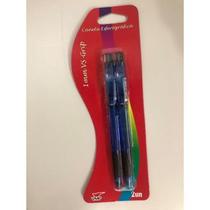 Caneta Esferográfica 1mm VS-GRIP 2un Azul
