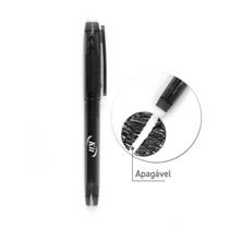 Caneta Esferografica Apagavel Multiuso Preta