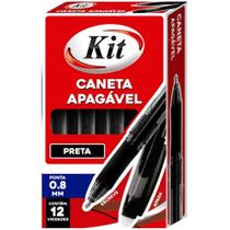 Caneta Esferografica Apagavel Multiuso Preto Caixa Caneta Esferografica Apagavel Multiuso Preto Caixa