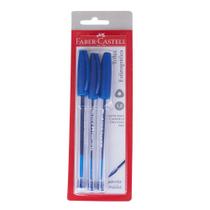 Caneta Esferográfica Azul Trilux com 3 Faber Castell SM/032 - Faber-Castell