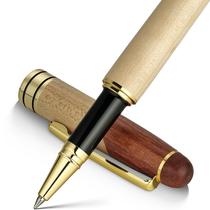Caneta esferográfica BEILUNER Luxury Maple Wood de 0,5 mm com tinta preta