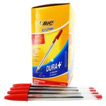 Caneta Esferográfica Bic Clássica 1.0 Vermelha Caixa 50 Unid