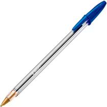Caneta esferográfica Bic cristal 1.0mm ponta média com 1 unidade
