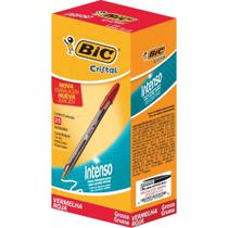 Caneta Esferográfica BIC Cristal BOLD Vermelha - Caixa com 25 Unidades Caneta Esferográfica BIC Cristal BOLD Vermelha - Caixa com 25 Unidades
