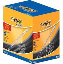 CANETA ESFEROGRÁFICA BIC CRISTAL PONTA FINA-preto CANETA ESFEROGRÁFICA BIC CRISTAL PONTA FINA-preto