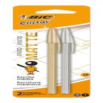 Caneta Esferográfica BIC Efeito Matte 1.0 Preto/Azul