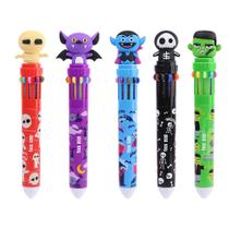 Caneta esferográfica boo com 10 cores e ponta de 0,7mm - tris