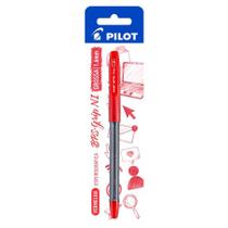 Caneta esferográfica BPS Grip 1.6 Vermelha com 1 unidade - Pilot