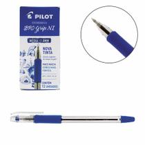 Caneta Esferográfica BPS-Grip-M 1.0 mm Azul 12 Unidades Pilot