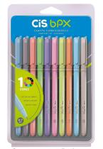Caneta Esferografica BPX Sortidas Com 10 Cores 0.7 Cis Caneta Esferografica BPX Sortidas Com 10 Cores 0.7 Cis