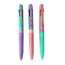 Caneta Esferografica Candy C/4 Cores - Cis