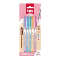 Caneta Esferográfica Candy Holic Fofurices 0.7mm Blister c/ 5 Unidades Tris Caneta Esferográfica Candy Holic Fofurices 0.7mm Blister c/ 5 Unidades Tris
