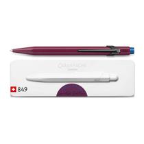 Caneta Esferográfica Caran d'Ache 849 Claim Your Style Burgundy Edição Limitada