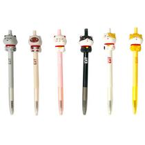 Caneta Esferográfica Cats Tinta Azul 16cm