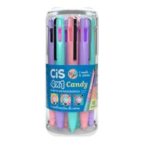 Caneta Esferografica CIS 4X1 CANDY 0.7MM (S)