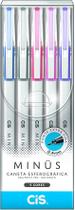 Caneta Esferográfica Cis MINUS 0.4mm Extra Fina Blister c/ 5 Cores Caneta Esferográfica Cis MINUS 0.4mm Extra Fina Blister c/ 5 Cores