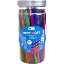 Caneta Esferografica Cis Next Colors 10 Cores Sorti