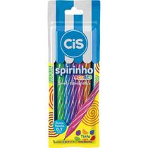 Caneta Esferográfica Cis Spirinho Scents 0,7 mm 5 Cores - Sertic