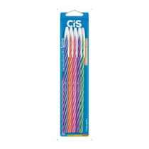 Caneta Esferografica Cis Spiro 0,7Mm 5Cores Bl. Caneta Esferografica Cis Spiro 0,7Mm 5Cores Bl.
