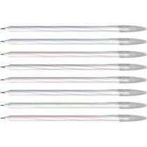 Caneta esferografica cis spiro 0,7mm clean 8cores sertic