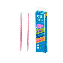 Caneta Esferográfica Cis Spiro 0,7mm Rosa 12un - Sertic Caneta Esferográfica Cis Spiro 0,7mm Rosa 12un - Sertic