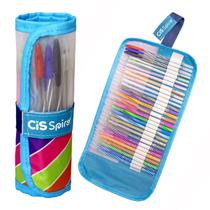 Caneta Esferográfica Cis Spiro 29 Cores Rollerset 0.7mm