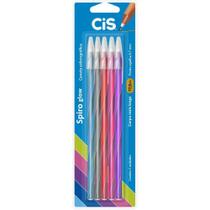 Caneta Esferografica CIS Spiro GLOW 0,7MM 5 Cores