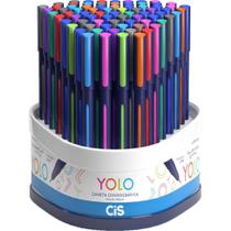 Caneta Esferografica CIS Yolo 0.7MM 10 Cores (7909438045795)