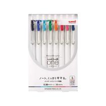 Caneta esferográfica com tinta gel Mitsubishi UMNS388C 0,38 mm 8 cores Caneta esferográfica com tinta gel Mitsubishi UMNS388C 0,38 mm 8 cores