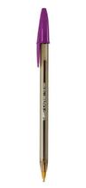 Caneta Esferográfica Cristal Bic Bold 1.6mm Roxa Caneta Esferográfica Cristal Bic Bold 1.6mm Roxa