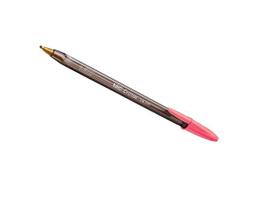 Caneta Esferografica Cristal Bic Bold Fashion Rosa Bic