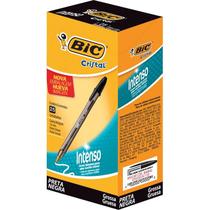 Caneta esferografica cristal bold preta bic