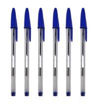 Caneta Esferográfica Cristal Clássica 1.0mm Azul